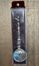NEW Vintage BC Canada TOTEM POLE SOUVENIR SPOON Pewter Eagle BOMA Detailed picture