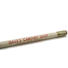 Dave's Cabinet Shop Custom Built Cabinets Minnesota Advertising Pencil Vintage picture