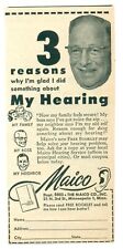 1952 MAICO, The Maico Co., Inc, Minneapolis 1, Minn Vintage Print Ad SV3. picture