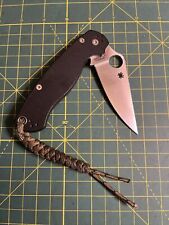 Spyderco Paramilitary 2 Black G-10 ***LEFT HANDED*** picture
