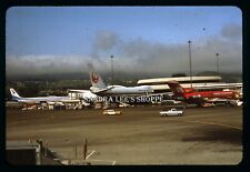 1980s Slide Honolulu International Airport Airplanes Oahu Hawaii #3792 picture