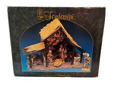 Fontanini Lighted Stable Nativity Heirloom Collection for Heirloom Roman IOB picture