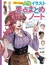 How To Draw Manga Summary of Character Illustrations | JAPAN Book Art picture