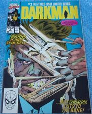 Marvel Comics Darkman #2 November 1990 Official Comics Adaptation Of The Movie picture