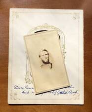 CDV Photo Possible ID'd Civil War Soldier / New York  picture