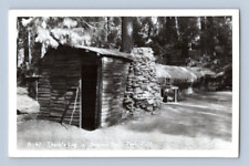 RPPC 1950'S. THARP'S LOG. SEQUOIA NAT'L PARK, CALIF. POSTCARD. SM19 picture