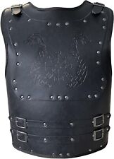 HiiFeuer Viking Warrior PU Leather Armor for LARP/Cosplay picture