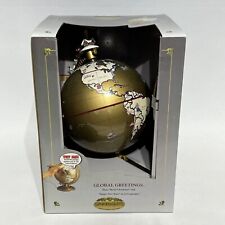 Mr Christmas Gold Label Global Greetings Talking Globe 22 Languages NIB 2000 picture