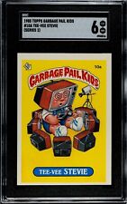 1985 Topps Garbage Pail Kids 1st Series 1 Card #10a Tee-Vee Stevie SGC 6 picture