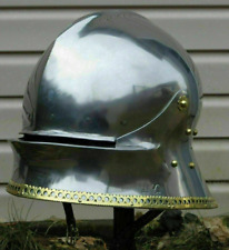 Gothic Style Helmet Medieval German Sallet Helmet Medieval Armor Helmet picture
