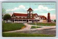 Parkersburg WV-West Virginia, County Club, Antique, Vintage Souvenir Postcard picture