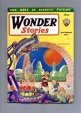 Wonder Stories Pulp 1st Series Jun 1934 Vol. 6 #1 VG 4.0 picture