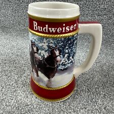 Budweiser Winter Passage 40th Anniversary Edition Holiday Beer Stein 2019 New picture