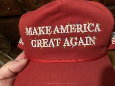 Official Donald Trump 2018 Christmas Red MAGA With Christmas Lights Hat NEW picture