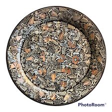 Erzincanlilar Turkey Etched Copper Plates Vintage Beautiful picture