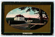 Aarhus Jutland Denmark Postcard Marselisborg Slot 1913 Posted Antique picture
