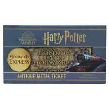 Harry Potter Hogwarts Express Train Ticket Limited Edition Metal Replica RARE LE picture