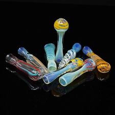 3 inch Handmade Thick Colorful Assorted Tobacco Smoking Bowl Small Glass Pipes picture