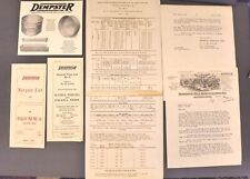 1917 Dempster Farm Tool Sales Brochure And Price List Lot Of 7 picture