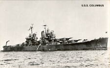 U.S.S. Columbus, United States Navy, Tom Hollywood, Orange, Postcard picture