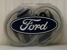 Vintage Set (2 Pairs) Of Ford Wired Stereo Headphones By Koss picture
