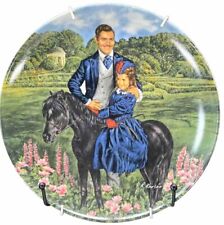 Edwin Knowles Gone With the Wind Bonnie & Rhett Plate 1985 Box & COA Vintage picture