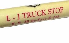 Vintage Hays Kansas L-J Truck Stop Phillips 66 Trucking Gas Oil Trucker KS Pen picture