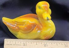 Cute Vintage Fine Porcelain Goebel Yellow Easter Duckling Figurine Head Turned picture