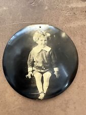 Antique Edwardian tin photo portrait sailor boy picture