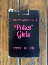 VTG - Adult Playing Card Poker Girls - Made in west germany picture