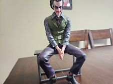 Batman The Dark Knight Joker Sitting Figure Statue Model Toy picture