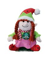 Rare Retired Dan Dee Christmas Holiday Singing Animated Santa Elf Friend NEW  picture