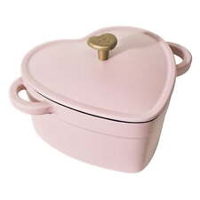Cast Iron Heart Dutch Oven, Pink  picture