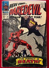 Marvel Daredevil Vol 1 #20 1st Print Sept 1966 (VG+) picture