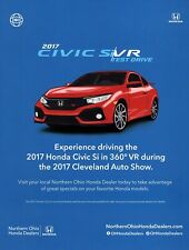 2017 Honda Civic Si Original Color Print Ad picture
