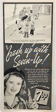 1946 7 Up Seven Up Paul Gerard Cartoon Comic Vtg Print Ad Man Cave Art Deco 40's picture