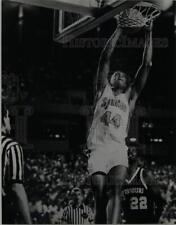 1990 Press Photo Syracuse Basketball Player Derrick Coleman picture