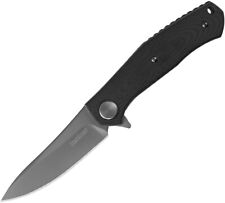 Kershaw Concierge Pocket Knife Linerlock Black G10 8Cr13MoV Clip Pt 4020X picture