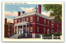 Postcard Custom House, 1818-19, Salem, MA B4 picture