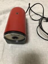 Retro National Electric Pencil Sharpener KP-51 Red Showa Retro Showa Tested JP picture