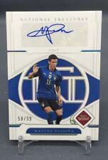 2022 National Treasures Road to FIFA World Cup /99 Matteo Pessina Auto Italy picture