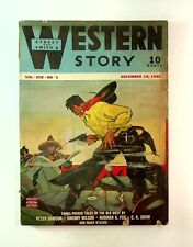 Western Story Magazine Pulp 1st Series Dec 19 1942 Vol. 205 #1 VG picture