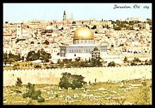 Vintage Postcard Jerusalem - Seen from Mount of Olives c1975 picture