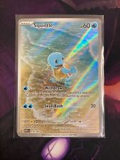 SQUIRTLE (FULL ART) SCARLET & VIOLET 151 (MEW) 170/165 NEAR MINT OR BETTER picture