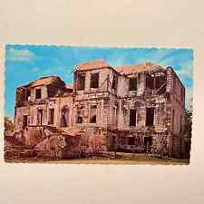 Vintage Jamaica Chrome Postcard  1968 Ruins of Rose Hall Montego Bay A12 picture