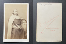 Neurdein, Paris, Charles Loyson, Father Hyacinthe, circa 1865 vintage cdv albumen  picture
