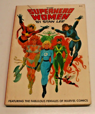 The Superhero Women By Stan Lee Vintage Book Marvel Comics 1977 picture