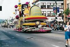 Rose Parade Float FOUND PHOTOGRAPH Color PASADENA California VINTAGE 05 15 T picture