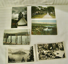 6 1907-55 OREGON PHOTO/REALPHOTO (2) POSTCARDS SEASIDE 1907-15 “THE SHELL ROAD” picture