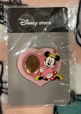 New JDS Valentine's Day 2003 Minnie Mouse Heart Frame Open Edition Pin #19457 picture